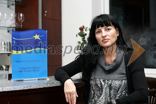Mag. Helena Cvikl, direktorica Višje strokovne šole za gostinstvo in turizem v Mariboru
