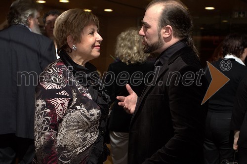Zlatomira Nikolova in Jože Vidic, operni pevec