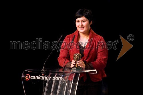 Lucija Polavder, judoistka, 3. športnica leta 2008 (dobitnica bronaste olimpijske medalje)