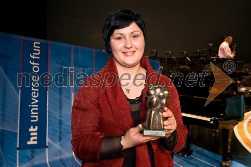 Lucija Polavder, judoistka, 3. športnica leta 2008 (dobitnica bronaste olimpijske medalje)