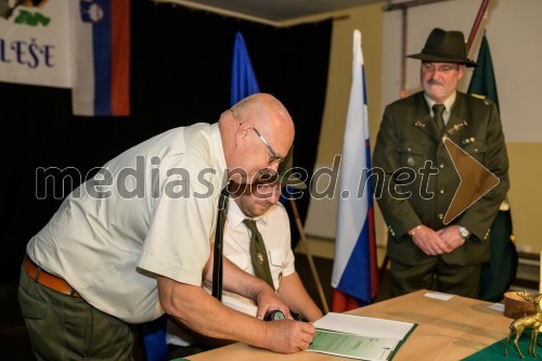 Svečana zaprisega in podpis etičnega kodeksa Lovske zveze Maribor