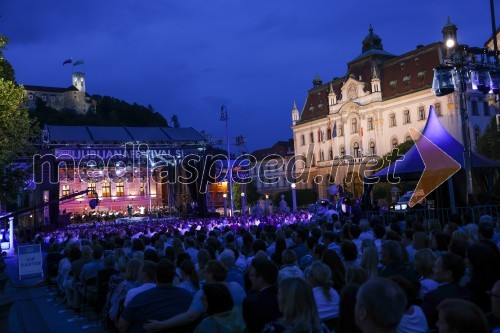 Poletna noč, otvoritev jubilejnega 70. Ljubljana Festivala