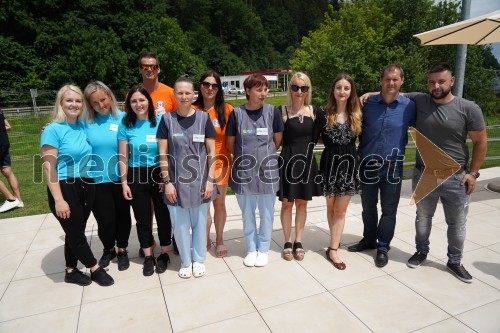 Zaposleni bazenskega kompleksa Slovenj Gradec Aqualatio