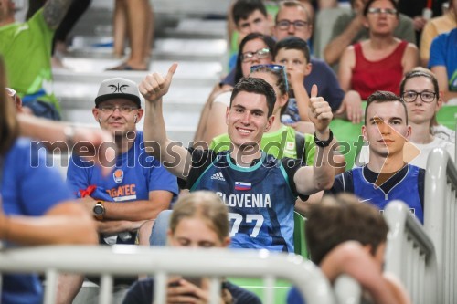 Košarkarska tekma Slovenija -  Hrvaška