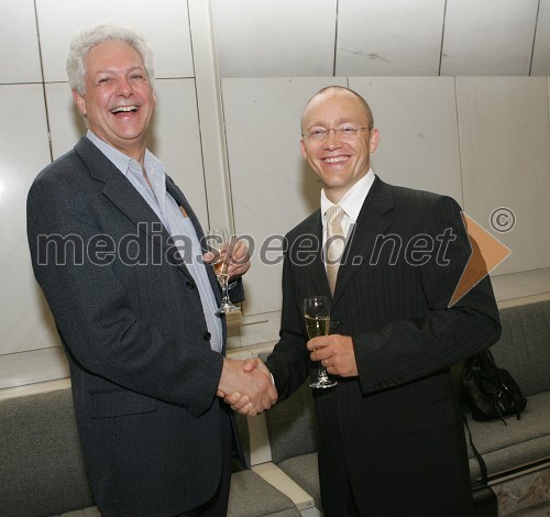 Maestro David De Villiers, dirigent simfoničnega orkestra RTV Slovenija in Sax, vodja znamke Volkswagen pri Porsche Slovenija