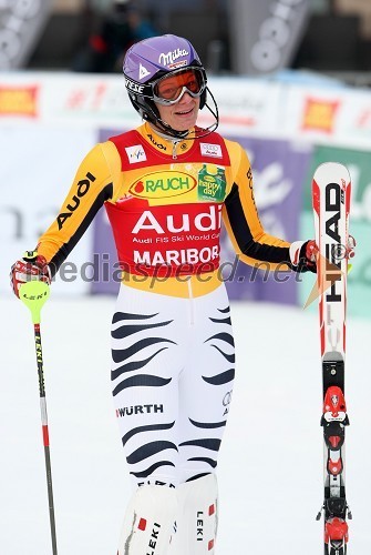 Maria Riesch, zmagovalka slaloma 45. Zlate Lisice