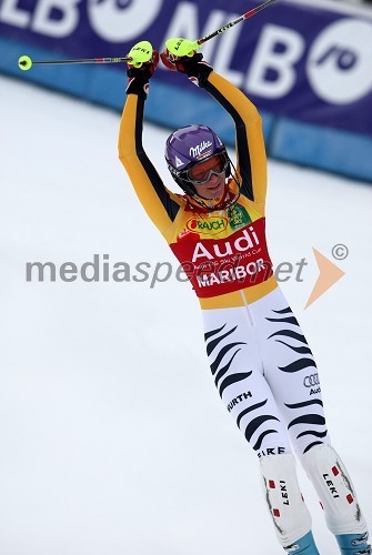 Maria Riesch, smučarka (Nemčija) in zmagovalka slaloma 45. Zlate Lisice