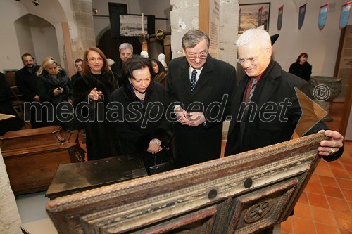 Pokrajinski muzej Maribor, obisk predsednika Danila Türka