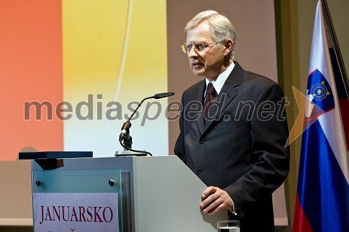 Zlatko Kavčič, prejemnik priznanja za življenjsko delo na področju managementa (nekdanji predsednik uprave Gorenjske banke)