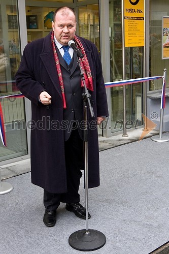 Aleš Hauc, generalni direktor Pošte Slovenije