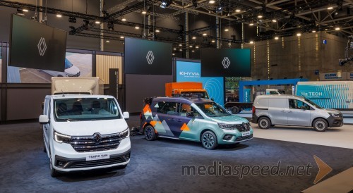 Renault elektrificira razstavo gospodarskih vozil »IAA TRANSPORTATION« v Hannovru
