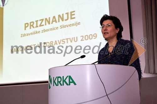 prim. asist. Gordana Kalan Živčec, dr. med., predsednica Zdravniške zbornice Slovenije