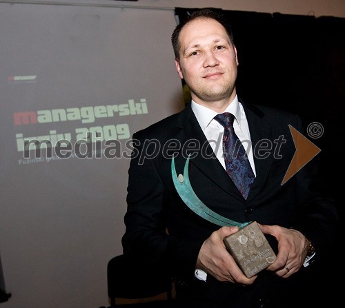 Uroš Merc, direktor podjetja Bisol in dobitnik priznanja Managerski izziv 2009