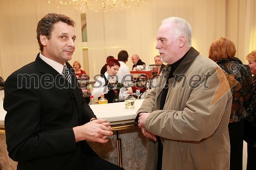 Danilo Rošker, direktor SNG Maribor, in Marko Gorjanc, namestnik ravnatelja SNG Opera in balet Ljubljana