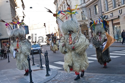 Obisk kurentov pri županu Ljubljane, Zoranu Jankoviču