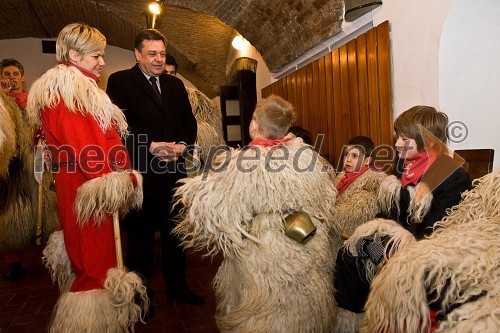 Zoran Jankovič, župan Ljubljane in kurenti