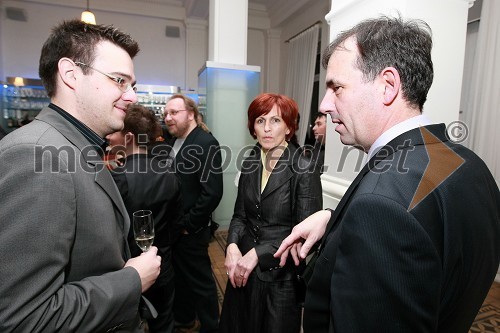 Boštjan Kralj, Kraft&Werk PR, Stanislav Vojsk, predsednik uprave Elektro Maribor in njegova žena Dragica