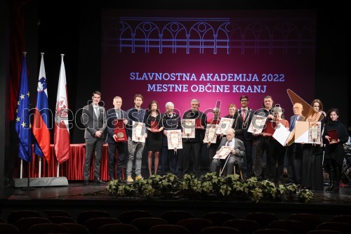 Slavnostna akademija ob prazniku Mestne občine Kranj 2022