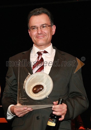 Milan Kotnik, sekretar Društva gluhih in naglušnih Podravja ter zmagovalec akcije Bob leta 2008