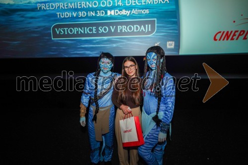 Avatar: Pot vode, premiera, Cineplexx Maribor