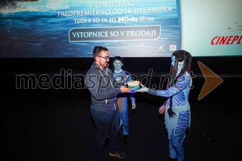 Avatar: Pot vode, premiera, Cineplexx Maribor