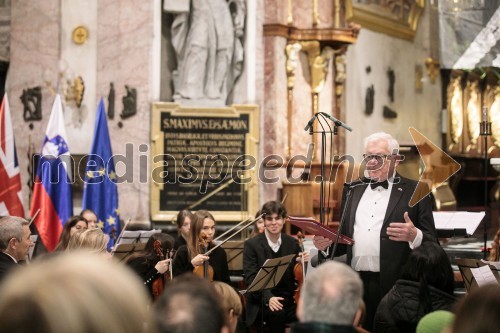 Slavnostni božični koncert Slovenskega in Britanskega parlamentarnega zbora