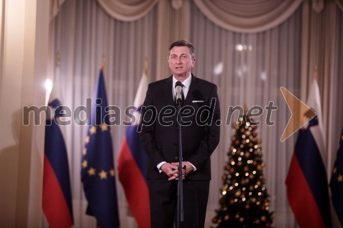 Poslovilni sprejem predsednika RS Boruta Pahorja za ustvarjalke in ustvarjalce medijev