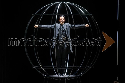 Tesla, glasbeno - gledališka predstava v Cankarjevem domu