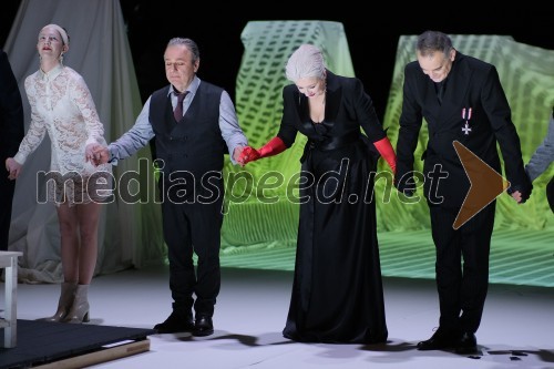 Mrtvaški ples Augusta Strindberga v režiji Eduarda Milerja