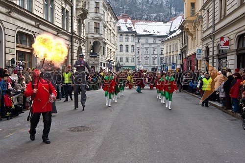 Pustni karneval v Ljubljani