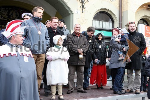 Samuel Žbogar, minister za zunanje zadeve, ..., in Dominik S. Černjak, predsednik Turistične zveze Slovenije