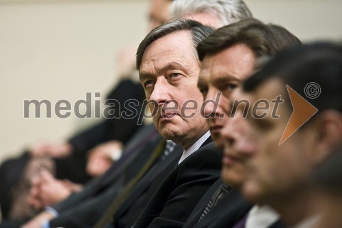 Danilo Türk, predsednik Republike Slovenije in Borut Pahor, predsednik Vlade RS