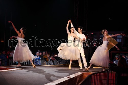 Baletni plesalci iz Opera in balet Ljubljana