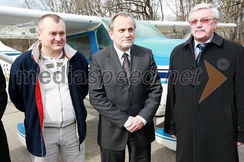 Franc Kangler, župan Mestne občine Maribor, Milan Pogačnik, minister za kmetijstvo, gozdarstvo in prehrano in Jožef Merkuš, župan občine Hoče-Slivnica