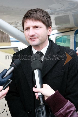 Andrej Gregorič, predsednik Letalskega centra Maribor