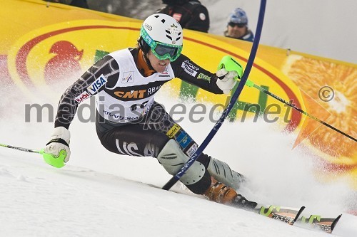 Ted Ligety, ameriški alpski smučar in zmagovalec kranjskogorskega veleslaloma