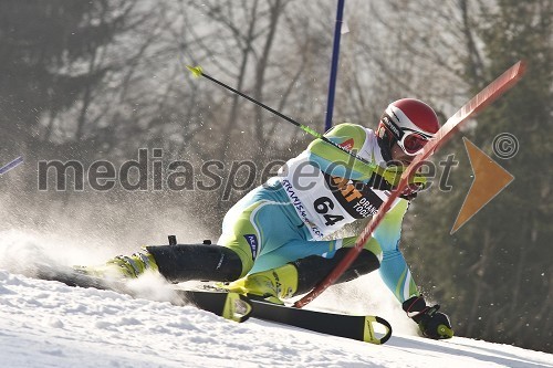 Anže Mravlja, slovenski alpski smučar