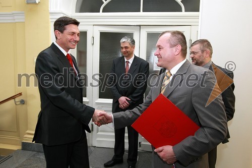 Borut Pahor, predsednik Vlade RS, mag. Boris Podvršnik, župan občine Zreče in Franc Kangler, župan Mestne občine Maribor