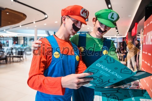Brata Super Mario, premiera animiranega filma v Cineplexx Ljubljana