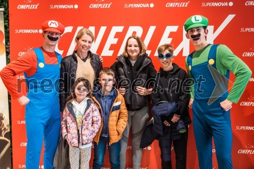 Brata Super Mario, premiera animiranega filma v Cineplexx Ljubljana