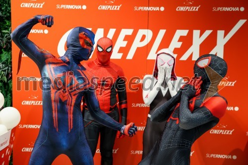 Večer superjunakov s filmom Spider-Man: Potovanje skozi Spider-svet v Cineplexx Ljubljana