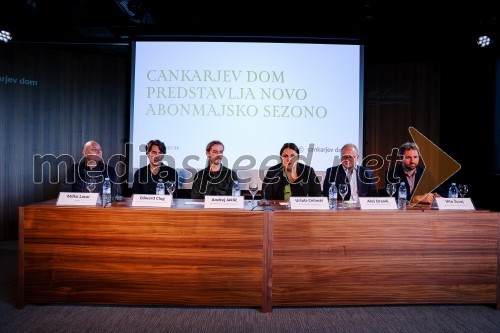 Novinarska konferenca Cankarjevega doma s predstavitvijo nove sezone 2023/24