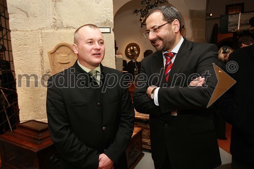 Franc Kangler, župan Maribora in dr. József Györkös, državni sekretar Ministrstva za visoko šolstvo, znanost in tehnologijo