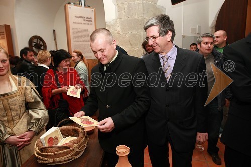 Franc Kangler, župan Maribora, in Avgust Heričko, mestni svetnik MOM