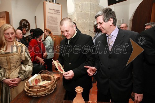 Franc Kangler, župan Maribora, in Avgust Heričko, mestni svetnik MOM