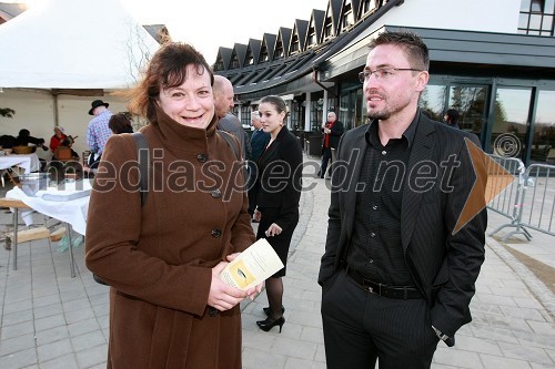 Dr. Tanja Angleitner Sagadin in mag. Emil Jovan, VSGT Maribor