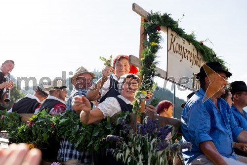 Pivo in cvetje 2023, zaključna povorka