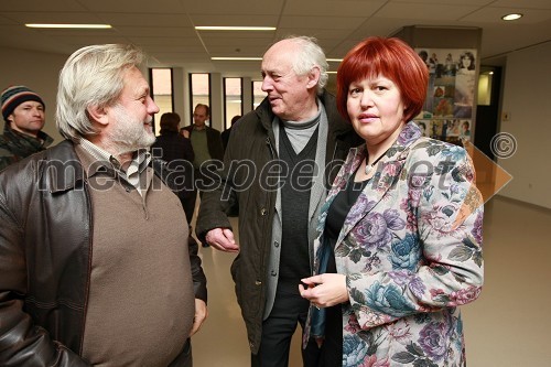 Vlado Krejač, v.d. odgovornega urednika Radia Maribor, ... in Nevena Tea Gorjup, podjetnica