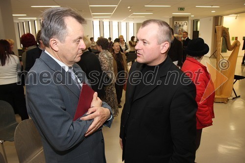 Anton Guzej, generalni direktor RTV Slovenija, in Franc Kangler, župan Maribora