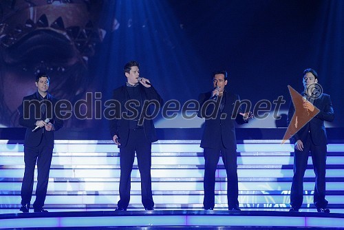 Sebastien Izambard, David Miller, Carlos Marin in Urs Buhler, skupina Il Divo